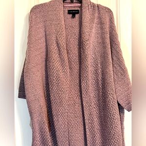 Lane Bryant Lavender Sweater Cardigan